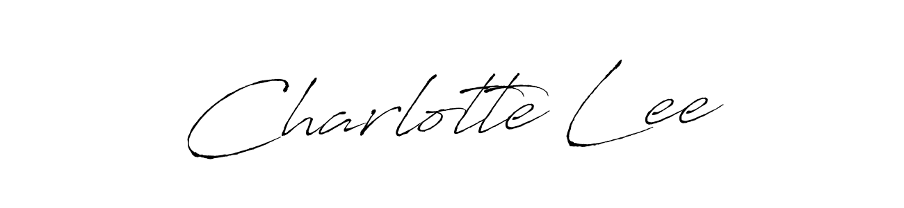 Make a beautiful signature design for name Charlotte Lee. Use this online signature maker to create a handwritten signature for free. Charlotte Lee signature style 6 images and pictures png