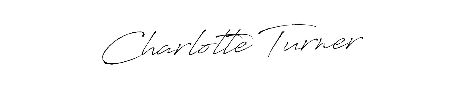 Similarly Antro_Vectra is the best handwritten signature design. Signature creator online .You can use it as an online autograph creator for name Charlotte Turner. Charlotte Turner signature style 6 images and pictures png