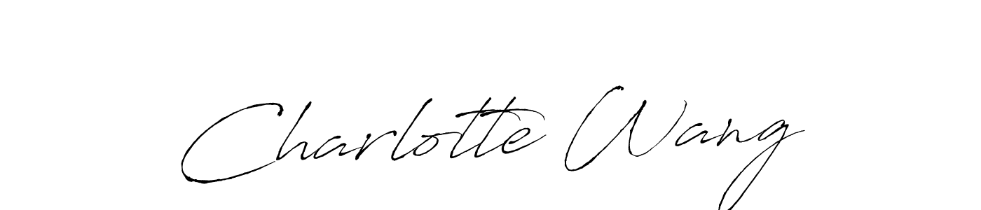 You can use this online signature creator to create a handwritten signature for the name Charlotte Wang. This is the best online autograph maker. Charlotte Wang signature style 6 images and pictures png