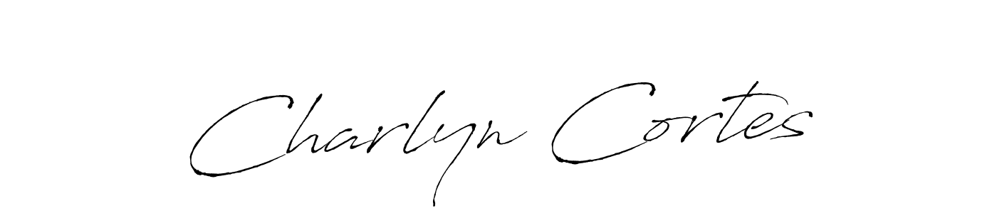 Similarly Antro_Vectra is the best handwritten signature design. Signature creator online .You can use it as an online autograph creator for name Charlyn Cortes. Charlyn Cortes signature style 6 images and pictures png