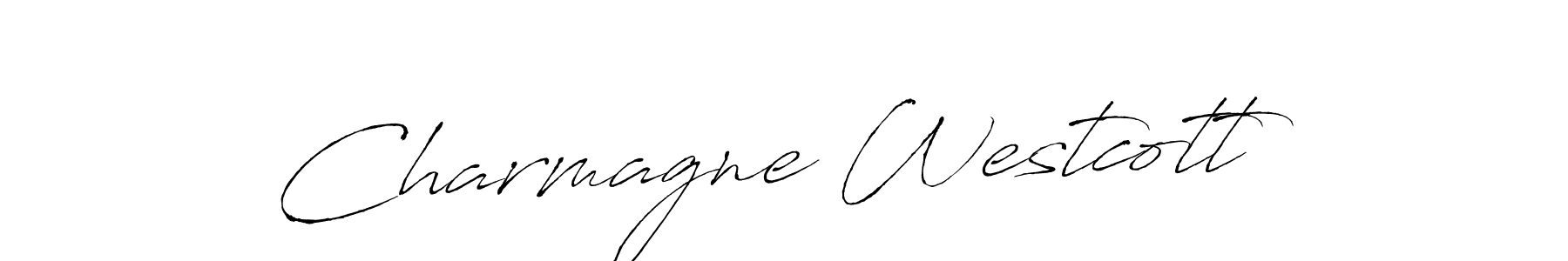 Antro_Vectra is a professional signature style that is perfect for those who want to add a touch of class to their signature. It is also a great choice for those who want to make their signature more unique. Get Charmagne Westcott name to fancy signature for free. Charmagne Westcott signature style 6 images and pictures png