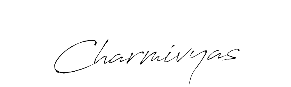 How to make Charmivyas name signature. Use Antro_Vectra style for creating short signs online. This is the latest handwritten sign. Charmivyas signature style 6 images and pictures png