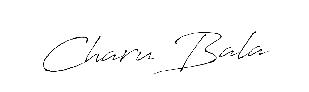 Also we have Charu Bala name is the best signature style. Create professional handwritten signature collection using Antro_Vectra autograph style. Charu Bala signature style 6 images and pictures png