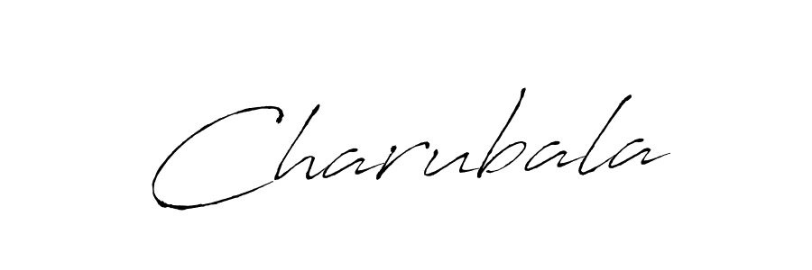 Charubala stylish signature style. Best Handwritten Sign (Antro_Vectra) for my name. Handwritten Signature Collection Ideas for my name Charubala. Charubala signature style 6 images and pictures png