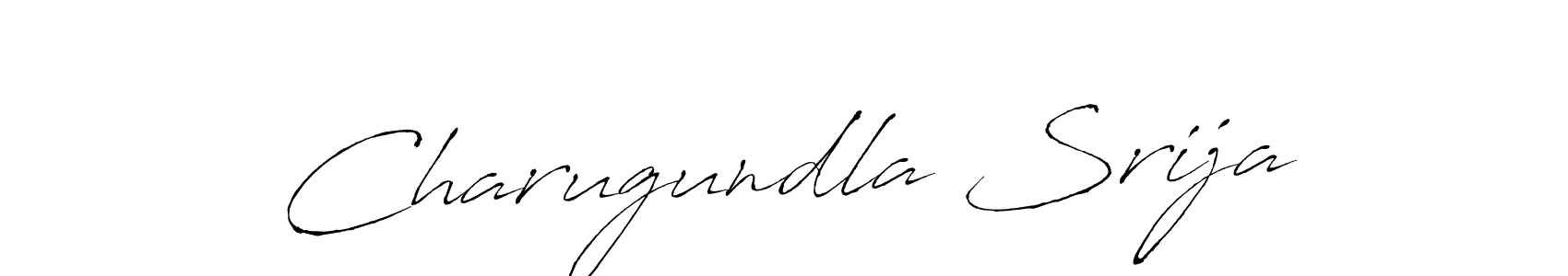 Antro_Vectra is a professional signature style that is perfect for those who want to add a touch of class to their signature. It is also a great choice for those who want to make their signature more unique. Get Charugundla Srija name to fancy signature for free. Charugundla Srija signature style 6 images and pictures png