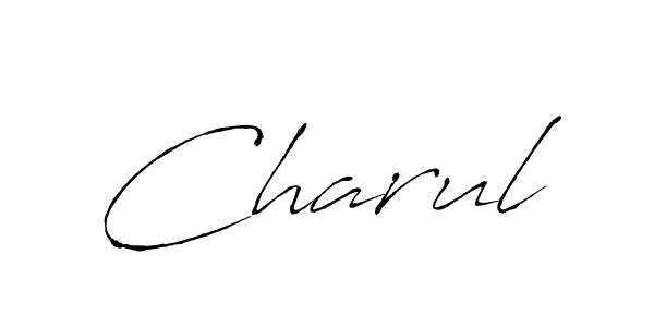 The best way (Antro_Vectra) to make a short signature is to pick only two or three words in your name. The name Charul include a total of six letters. For converting this name. Charul signature style 6 images and pictures png