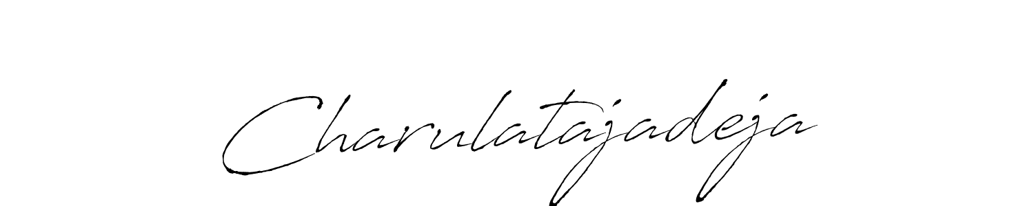Use a signature maker to create a handwritten signature online. With this signature software, you can design (Antro_Vectra) your own signature for name Charulatajadeja. Charulatajadeja signature style 6 images and pictures png