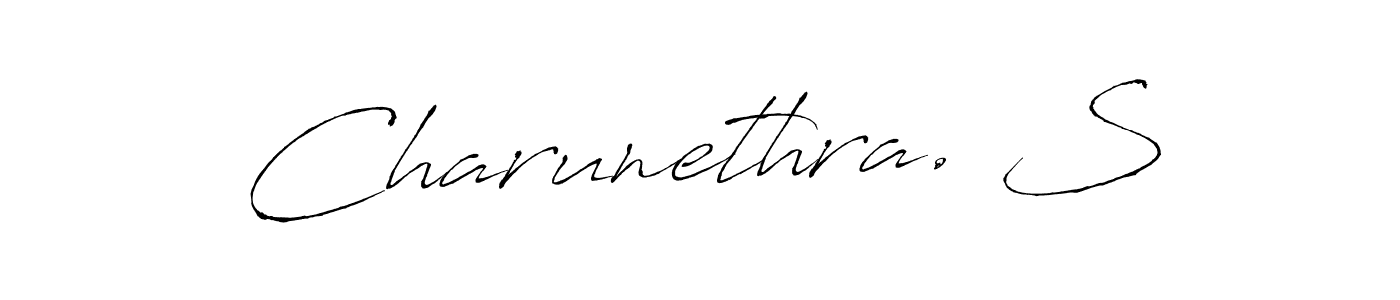 Here are the top 10 professional signature styles for the name Charunethra. S. These are the best autograph styles you can use for your name. Charunethra. S signature style 6 images and pictures png