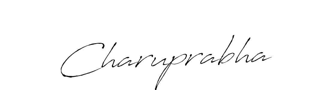 Similarly Antro_Vectra is the best handwritten signature design. Signature creator online .You can use it as an online autograph creator for name Charuprabha. Charuprabha signature style 6 images and pictures png