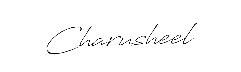 Similarly Antro_Vectra is the best handwritten signature design. Signature creator online .You can use it as an online autograph creator for name Charusheel. Charusheel signature style 6 images and pictures png