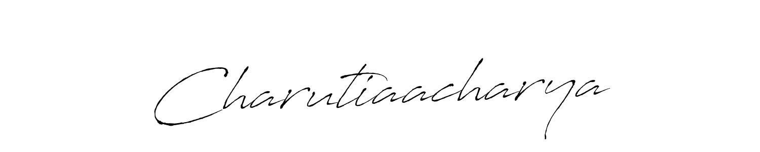 Charutiaacharya stylish signature style. Best Handwritten Sign (Antro_Vectra) for my name. Handwritten Signature Collection Ideas for my name Charutiaacharya. Charutiaacharya signature style 6 images and pictures png