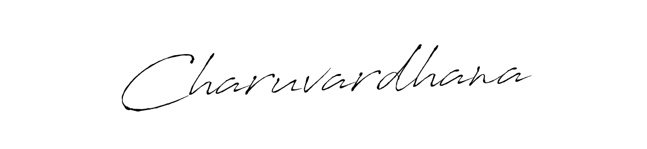 Use a signature maker to create a handwritten signature online. With this signature software, you can design (Antro_Vectra) your own signature for name Charuvardhana. Charuvardhana signature style 6 images and pictures png