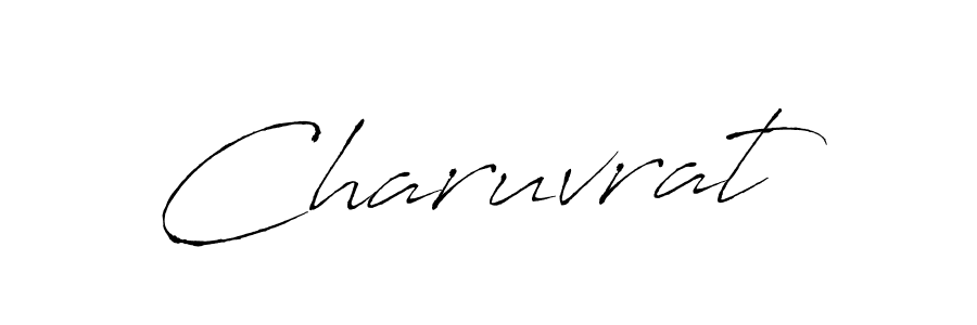 Create a beautiful signature design for name Charuvrat. With this signature (Antro_Vectra) fonts, you can make a handwritten signature for free. Charuvrat signature style 6 images and pictures png