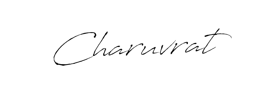 Antro_Vectra is a professional signature style that is perfect for those who want to add a touch of class to their signature. It is also a great choice for those who want to make their signature more unique. Get Charuvrat name to fancy signature for free. Charuvrat signature style 6 images and pictures png