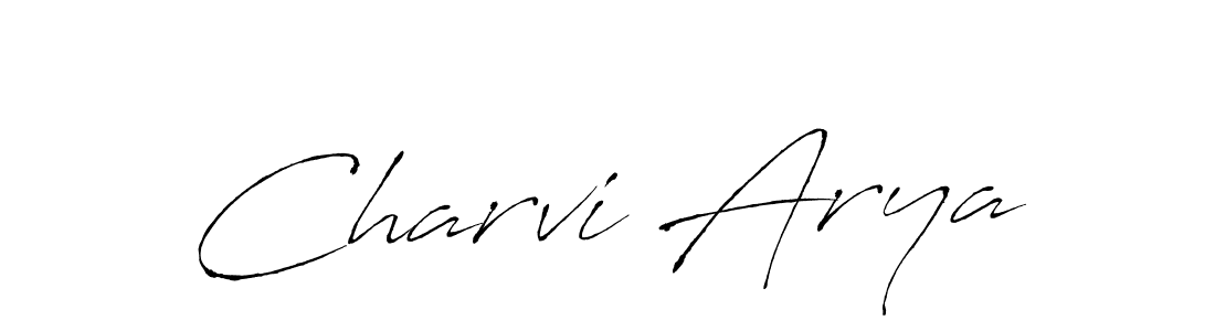 The best way (Antro_Vectra) to make a short signature is to pick only two or three words in your name. The name Charvi Arya include a total of six letters. For converting this name. Charvi Arya signature style 6 images and pictures png