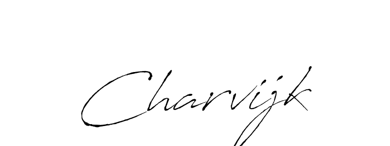 Also we have Charvijk name is the best signature style. Create professional handwritten signature collection using Antro_Vectra autograph style. Charvijk signature style 6 images and pictures png