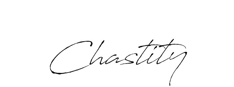 Make a beautiful signature design for name Chastity. With this signature (Antro_Vectra) style, you can create a handwritten signature for free. Chastity signature style 6 images and pictures png