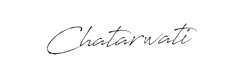 Make a beautiful signature design for name Chatarwati. With this signature (Antro_Vectra) style, you can create a handwritten signature for free. Chatarwati signature style 6 images and pictures png