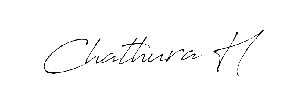 Create a beautiful signature design for name Chathura H. With this signature (Antro_Vectra) fonts, you can make a handwritten signature for free. Chathura H signature style 6 images and pictures png