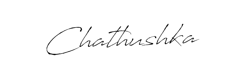 How to make Chathushka name signature. Use Antro_Vectra style for creating short signs online. This is the latest handwritten sign. Chathushka signature style 6 images and pictures png