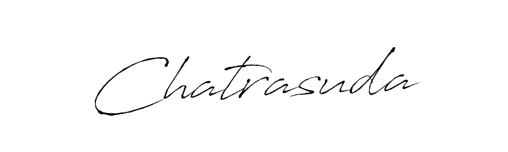 You should practise on your own different ways (Antro_Vectra) to write your name (Chatrasuda) in signature. don't let someone else do it for you. Chatrasuda signature style 6 images and pictures png