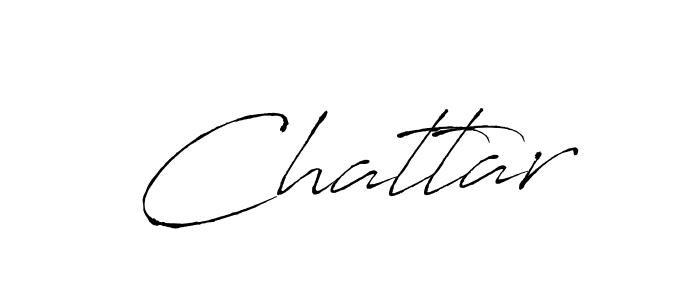 Create a beautiful signature design for name Chattar. With this signature (Antro_Vectra) fonts, you can make a handwritten signature for free. Chattar signature style 6 images and pictures png
