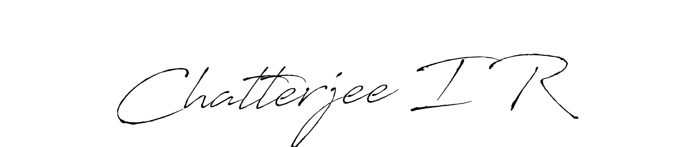 Make a beautiful signature design for name Chatterjee I R. Use this online signature maker to create a handwritten signature for free. Chatterjee I R signature style 6 images and pictures png