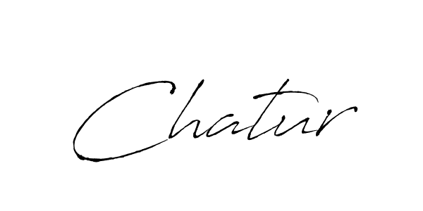 The best way (Antro_Vectra) to make a short signature is to pick only two or three words in your name. The name Chatur include a total of six letters. For converting this name. Chatur signature style 6 images and pictures png