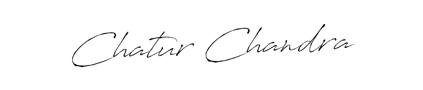 Chatur Chandra stylish signature style. Best Handwritten Sign (Antro_Vectra) for my name. Handwritten Signature Collection Ideas for my name Chatur Chandra. Chatur Chandra signature style 6 images and pictures png