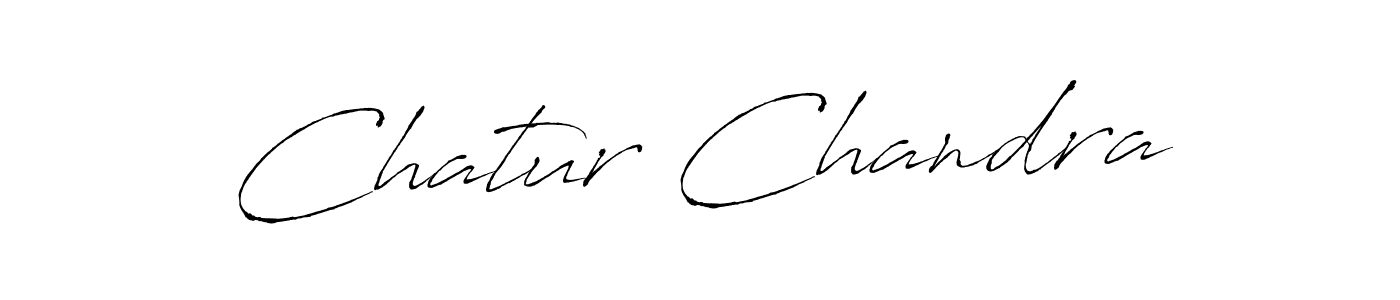 How to make Chatur Chandra signature? Antro_Vectra is a professional autograph style. Create handwritten signature for Chatur Chandra name. Chatur Chandra signature style 6 images and pictures png