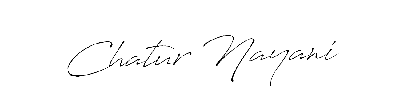 Chatur Nayani stylish signature style. Best Handwritten Sign (Antro_Vectra) for my name. Handwritten Signature Collection Ideas for my name Chatur Nayani. Chatur Nayani signature style 6 images and pictures png