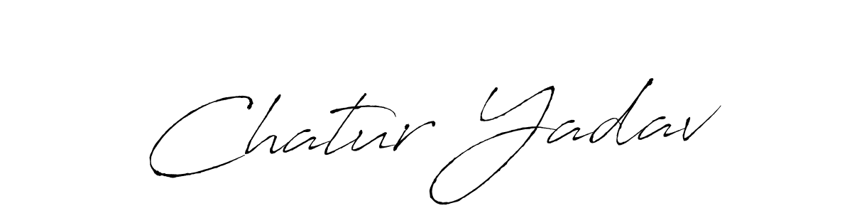 The best way (Antro_Vectra) to make a short signature is to pick only two or three words in your name. The name Chatur Yadav include a total of six letters. For converting this name. Chatur Yadav signature style 6 images and pictures png