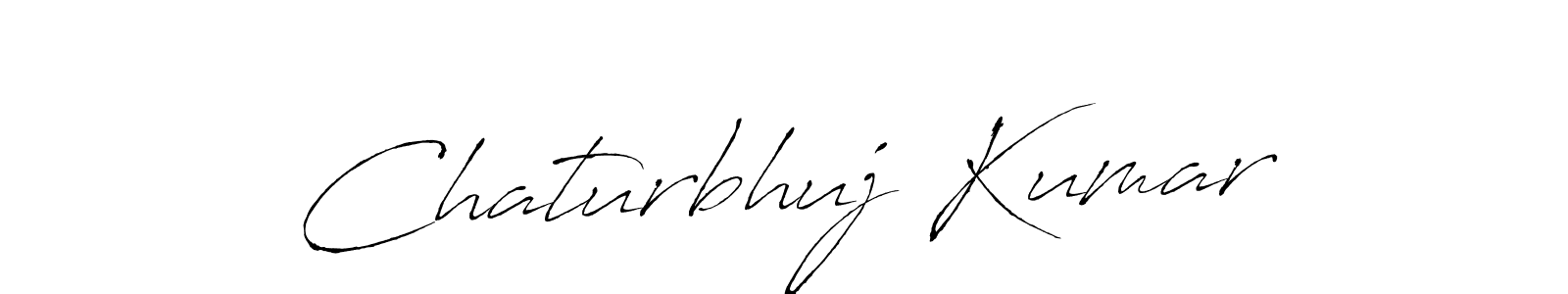 The best way (Antro_Vectra) to make a short signature is to pick only two or three words in your name. The name Chaturbhuj Kumar include a total of six letters. For converting this name. Chaturbhuj Kumar signature style 6 images and pictures png