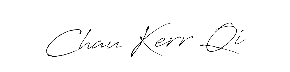 Best and Professional Signature Style for Chau Kerr Qi. Antro_Vectra Best Signature Style Collection. Chau Kerr Qi signature style 6 images and pictures png