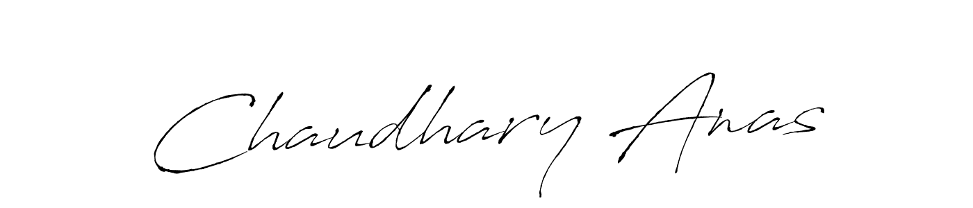 How to make Chaudhary Anas name signature. Use Antro_Vectra style for creating short signs online. This is the latest handwritten sign. Chaudhary Anas signature style 6 images and pictures png