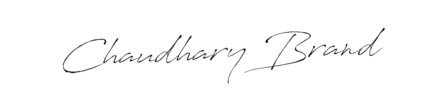 Create a beautiful signature design for name Chaudhary Brand. With this signature (Antro_Vectra) fonts, you can make a handwritten signature for free. Chaudhary Brand signature style 6 images and pictures png