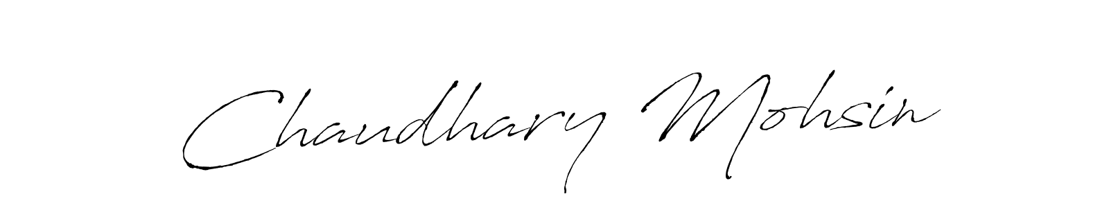Create a beautiful signature design for name Chaudhary Mohsin. With this signature (Antro_Vectra) fonts, you can make a handwritten signature for free. Chaudhary Mohsin signature style 6 images and pictures png