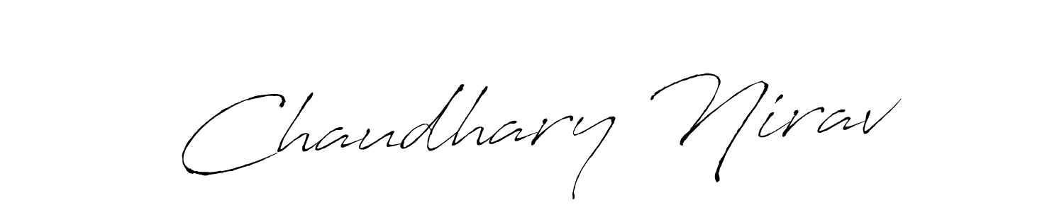 Similarly Antro_Vectra is the best handwritten signature design. Signature creator online .You can use it as an online autograph creator for name Chaudhary Nirav. Chaudhary Nirav signature style 6 images and pictures png