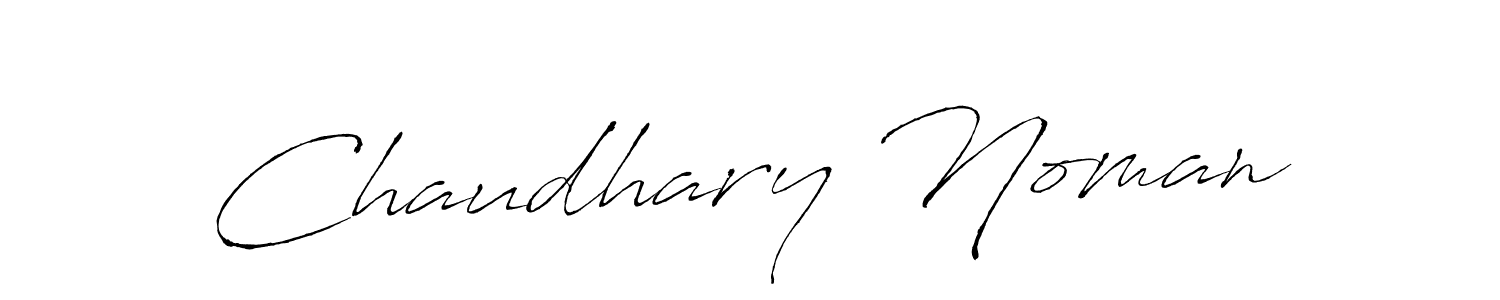 Use a signature maker to create a handwritten signature online. With this signature software, you can design (Antro_Vectra) your own signature for name Chaudhary Noman. Chaudhary Noman signature style 6 images and pictures png