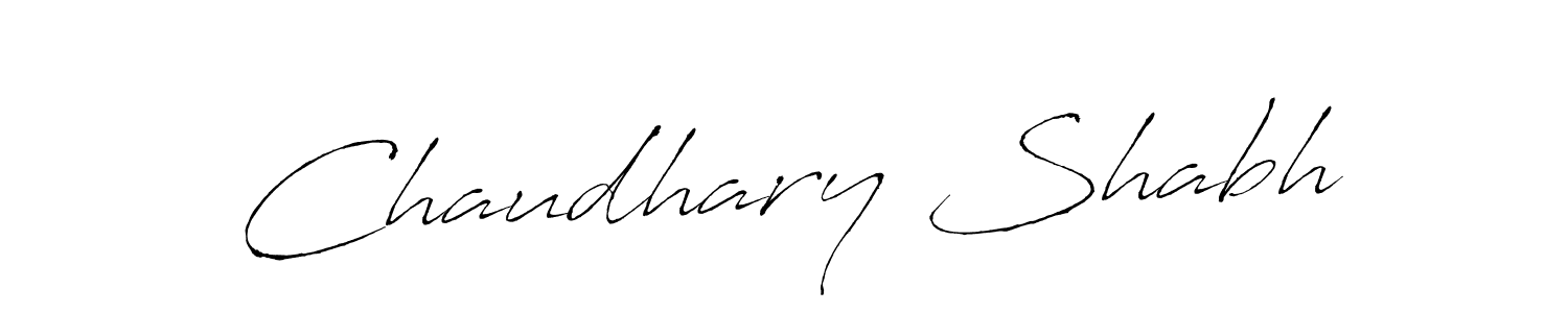 Antro_Vectra is a professional signature style that is perfect for those who want to add a touch of class to their signature. It is also a great choice for those who want to make their signature more unique. Get Chaudhary Shabh name to fancy signature for free. Chaudhary Shabh signature style 6 images and pictures png