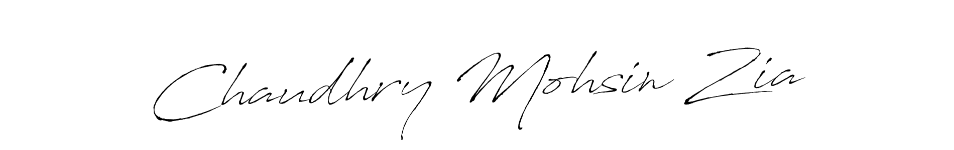 Design your own signature with our free online signature maker. With this signature software, you can create a handwritten (Antro_Vectra) signature for name Chaudhry Mohsin Zia. Chaudhry Mohsin Zia signature style 6 images and pictures png