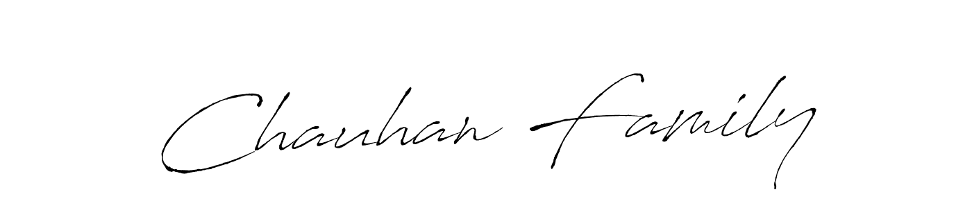 How to make Chauhan Family signature? Antro_Vectra is a professional autograph style. Create handwritten signature for Chauhan Family name. Chauhan Family signature style 6 images and pictures png