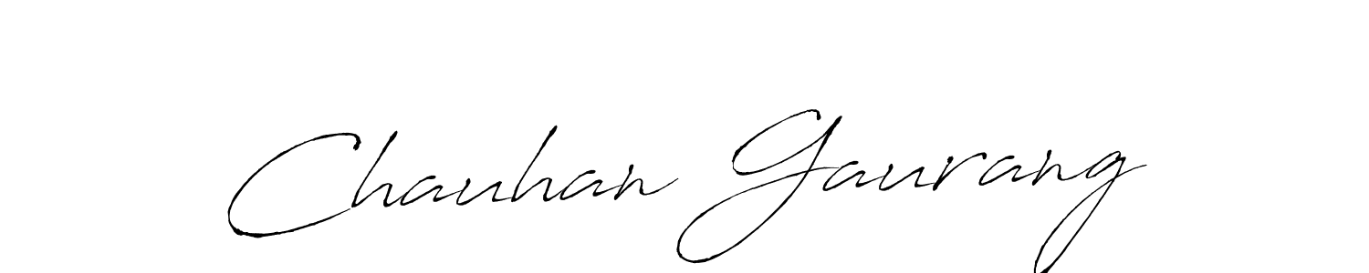 Use a signature maker to create a handwritten signature online. With this signature software, you can design (Antro_Vectra) your own signature for name Chauhan Gaurang. Chauhan Gaurang signature style 6 images and pictures png