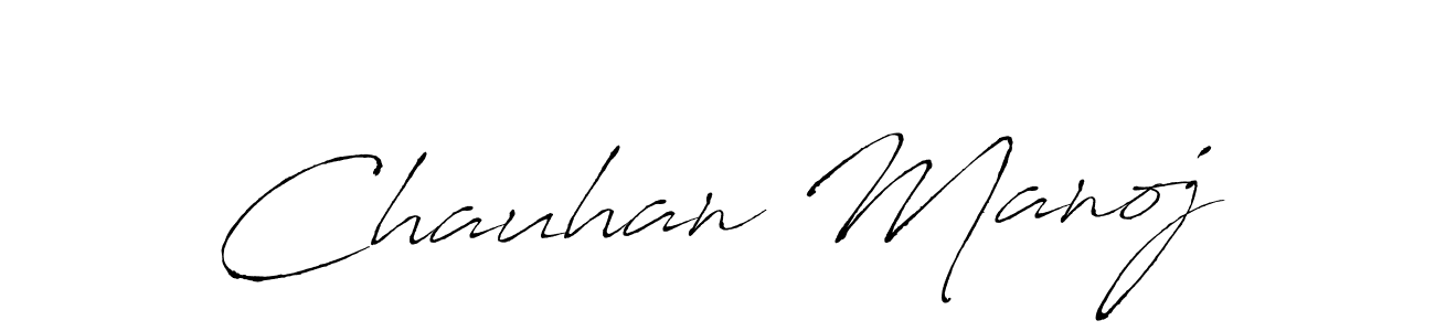 The best way (Antro_Vectra) to make a short signature is to pick only two or three words in your name. The name Chauhan Manoj include a total of six letters. For converting this name. Chauhan Manoj signature style 6 images and pictures png