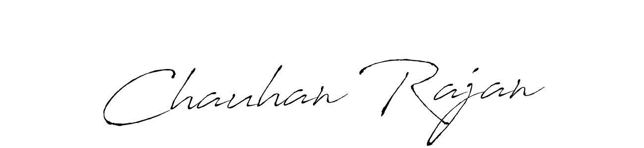 It looks lik you need a new signature style for name Chauhan Rajan. Design unique handwritten (Antro_Vectra) signature with our free signature maker in just a few clicks. Chauhan Rajan signature style 6 images and pictures png