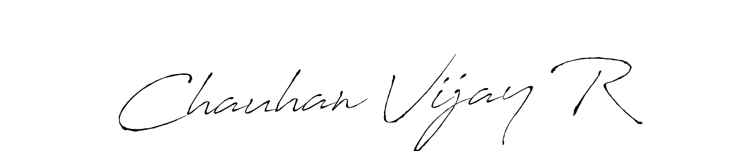 Here are the top 10 professional signature styles for the name Chauhan Vijay R. These are the best autograph styles you can use for your name. Chauhan Vijay R signature style 6 images and pictures png