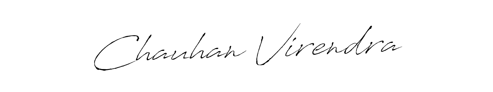 Similarly Antro_Vectra is the best handwritten signature design. Signature creator online .You can use it as an online autograph creator for name Chauhan Virendra. Chauhan Virendra signature style 6 images and pictures png