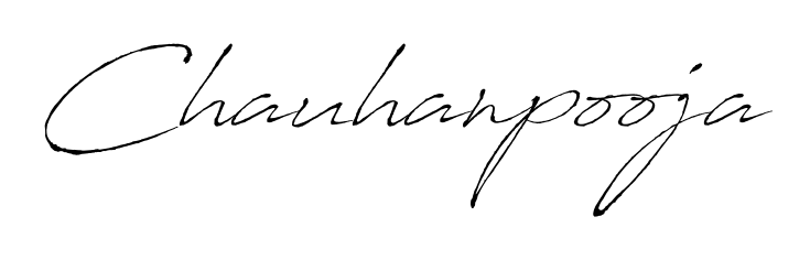 Download transparent PNG signature for name Chauhanpooja styled with Antro_Vectra font. Ready to paste directly into PDF and Word agreements. Chauhanpooja signature style 6 images and pictures png