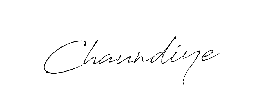 Use a signature maker to create a handwritten signature online. With this signature software, you can design (Antro_Vectra) your own signature for name Chaundiye. Chaundiye signature style 6 images and pictures png