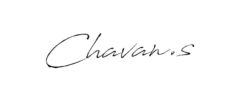 Use a signature maker to create a handwritten signature online. With this signature software, you can design (Antro_Vectra) your own signature for name Chavan.s. Chavan.s signature style 6 images and pictures png